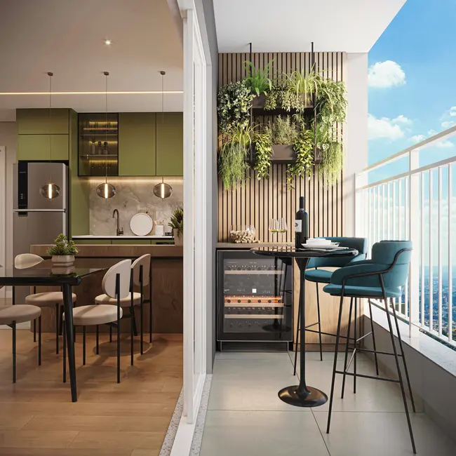 Apartamento com 2 quartos à venda, 48m2 em Vila Caputera, Mogi Das Cruzes - SP - imagem 4 Foto 4 de Apartamento com 2 quartos à venda, 48m2 em Vila Caputera, Mogi Das Cruzes - SP