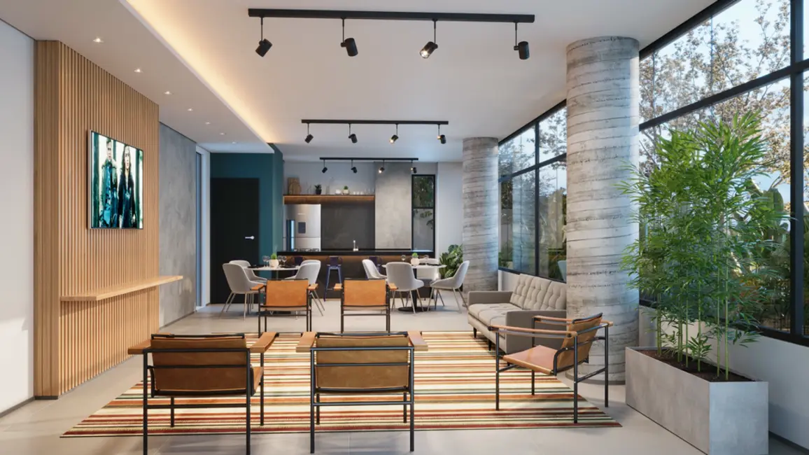 Foto 4 de Apartamento com 2 quartos à venda, 46m2 em Vila Curuçá, Santo Andre - SP