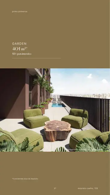 Foto 6 de Apartamento com 4 quartos à venda, 543m2 em Pinheiros, São Paulo - SP