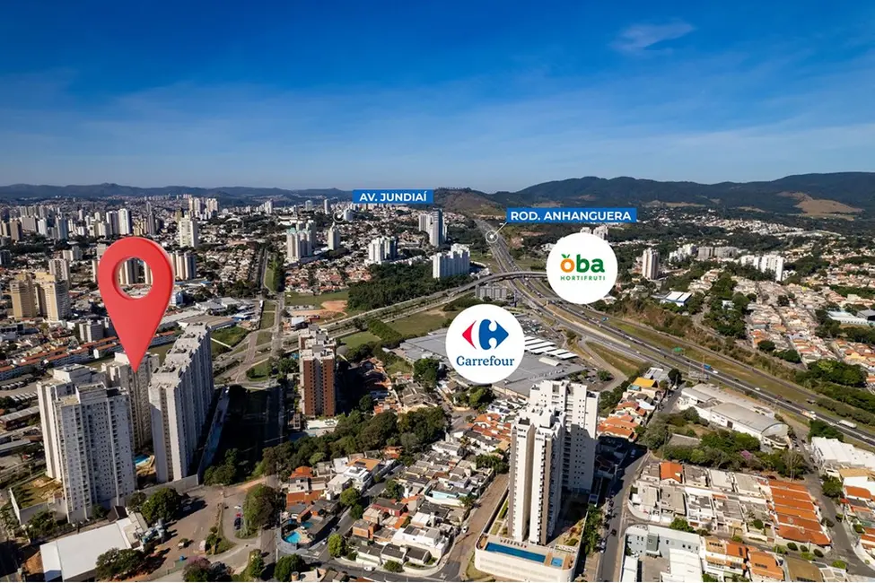 Foto 3 de Apartamento com 2 quartos à venda, 69m2 em Vila das Hortências, Jundiai - SP