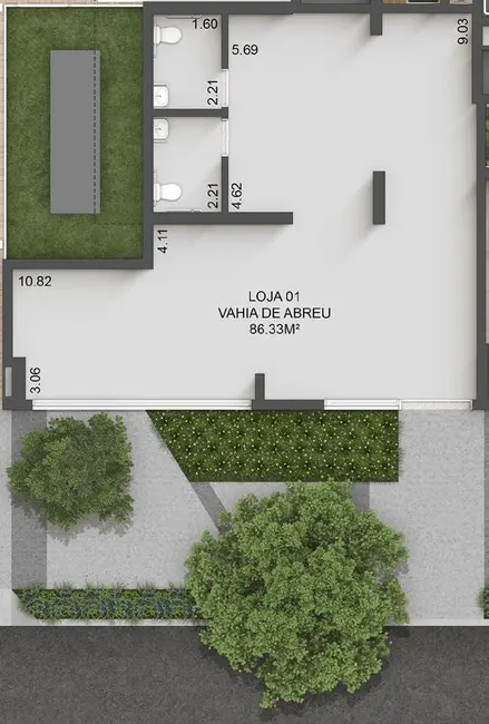 Foto 3 de Loja à venda, 97m2 em Vila Olímpia, São Paulo - SP