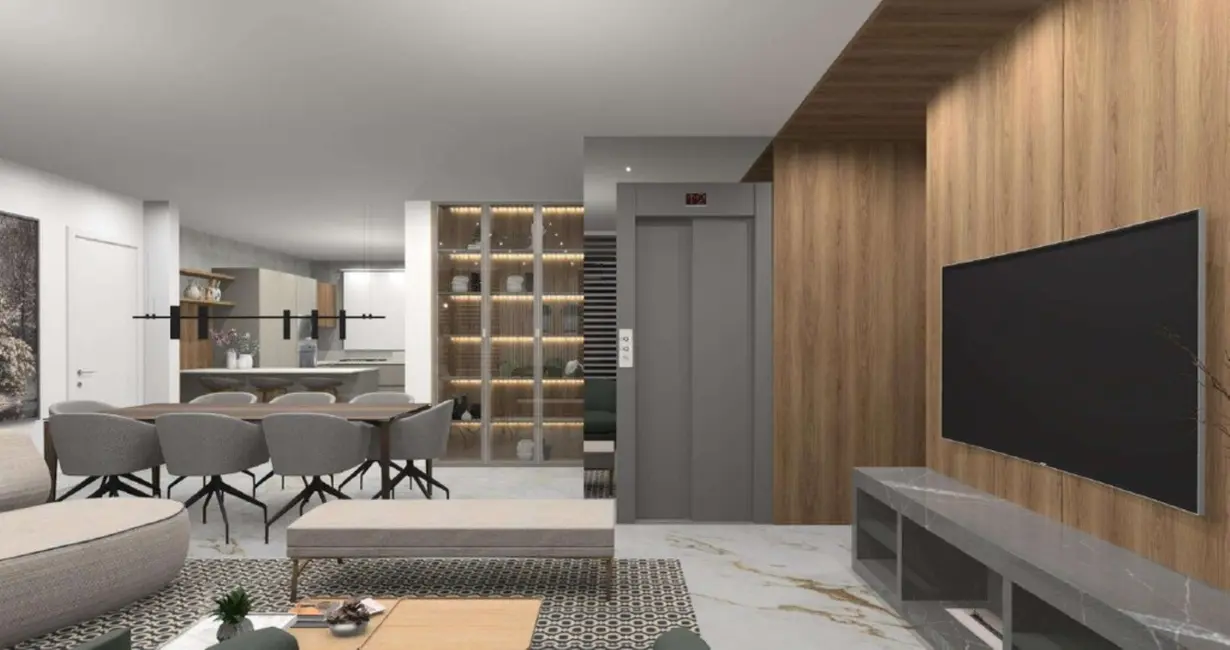 Foto 5 de Apartamento com 3 quartos à venda, 155m2 em Água Verde, Curitiba - PR