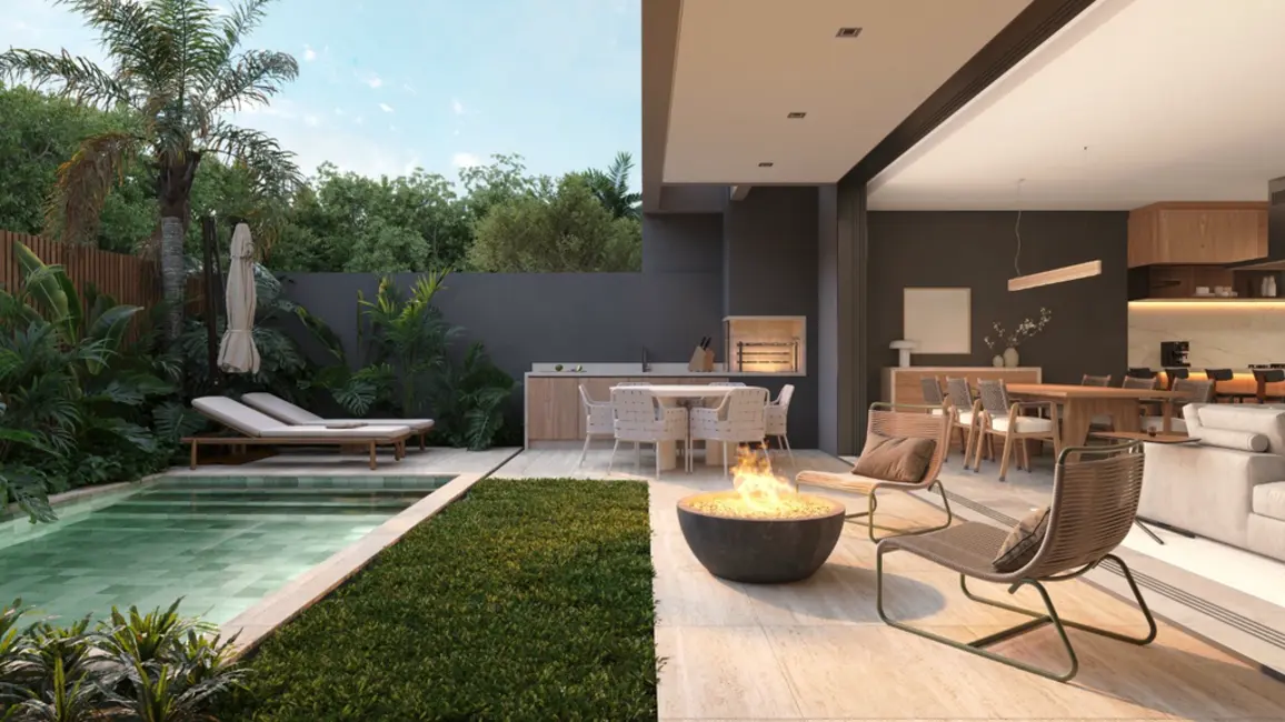 Foto 9 de Casa de Condomínio com 3 quartos à venda, 256m2 em Campo Comprido, Curitiba - PR