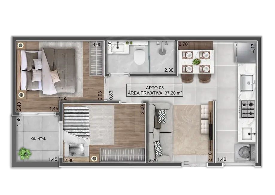 Foto 7 de Apartamento com 2 quartos à venda, 34m2 em Vila Matilde, São Paulo - SP