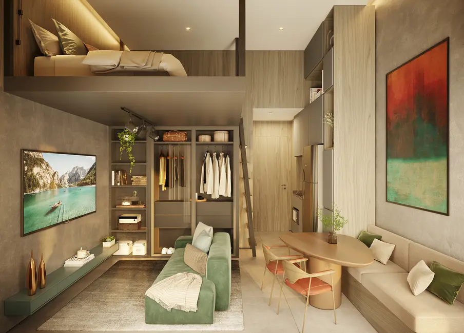 Foto 6 de Apartamento com 1 quarto à venda, 37m2 em Ibirapuera, São Paulo - SP