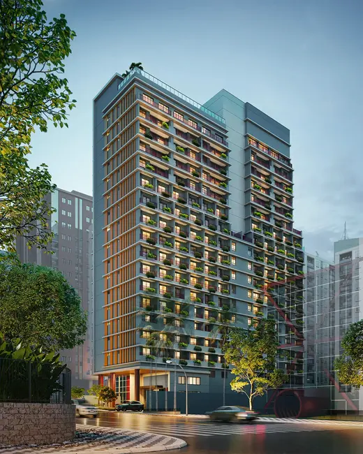 Apartamento com 1 quarto à venda, 37m2 em Consolação, São Paulo - SP - imagem 2 Foto 2 de Apartamento com 1 quarto à venda, 37m2 em Consolação, São Paulo - SP