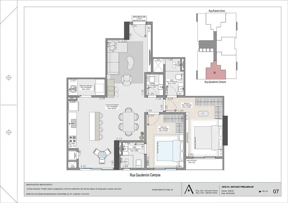 Foto 5 de Apartamento com 2 quartos à venda, 83m2 em Porto Belo - SC