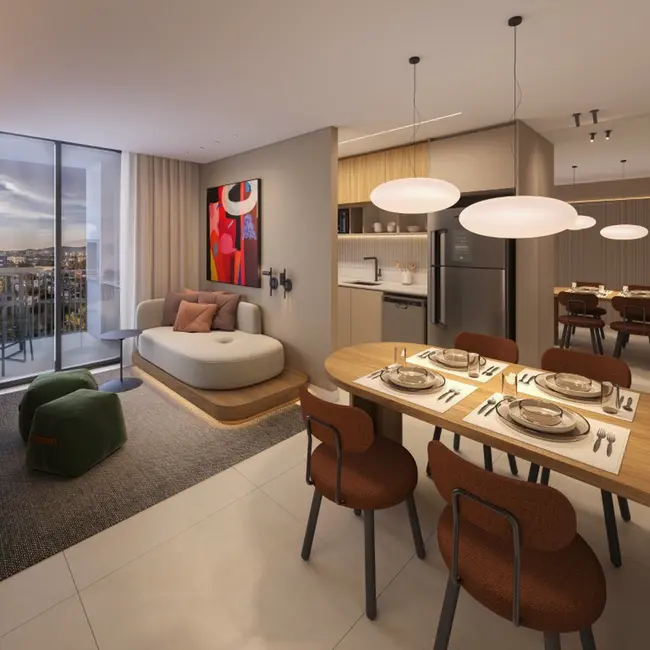 Foto 3 de Apartamento com 1 quarto à venda, 34m2 em Água Verde, Curitiba - PR