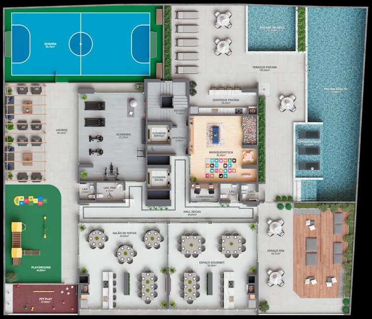 Foto 3 de Apartamento com 3 quartos à venda, 141m2 em Meia Praia, Itapema - SC