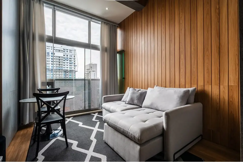 Foto 2 de Apartamento com 1 quarto à venda, 43m2 em Moema, São Paulo - SP