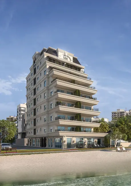 Foto 1 de Apartamento com 4 quartos à venda, 155m2 em Meia Praia, Itapema - SC