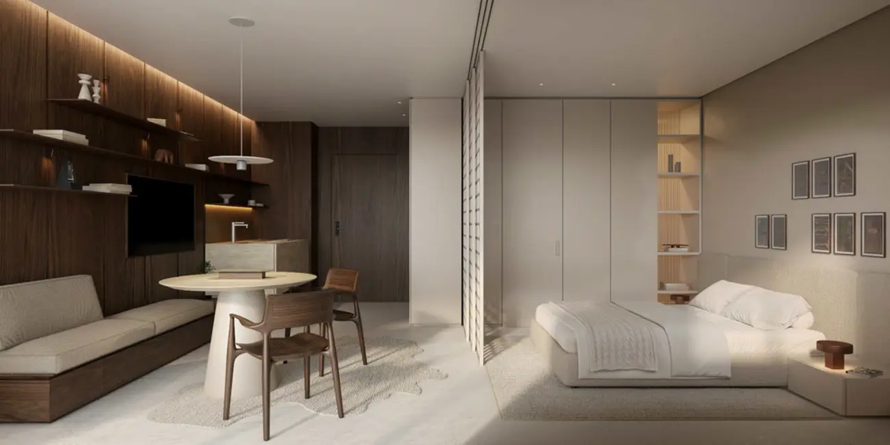 Apartamento com 1 quarto à venda, 37m2 em Vila Mariana, São Paulo - SP - imagem 6 Foto 6 de Apartamento com 1 quarto à venda, 37m2 em Vila Mariana, São Paulo - SP