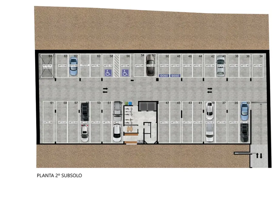 Apartamento com 3 quartos à venda, 78m2 em Boa Vista, Curitiba - PR - imagem 4 Foto 4 de Apartamento com 3 quartos à venda, 78m2 em Boa Vista, Curitiba - PR