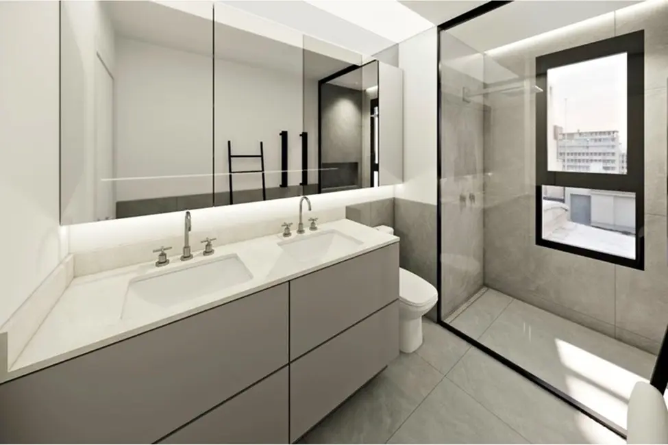 Apartamento com 3 quartos à venda, 167m2 em Vila Madalena, São Paulo - SP - imagem 9 Foto 9 de Apartamento com 3 quartos à venda, 167m2 em Vila Madalena, São Paulo - SP