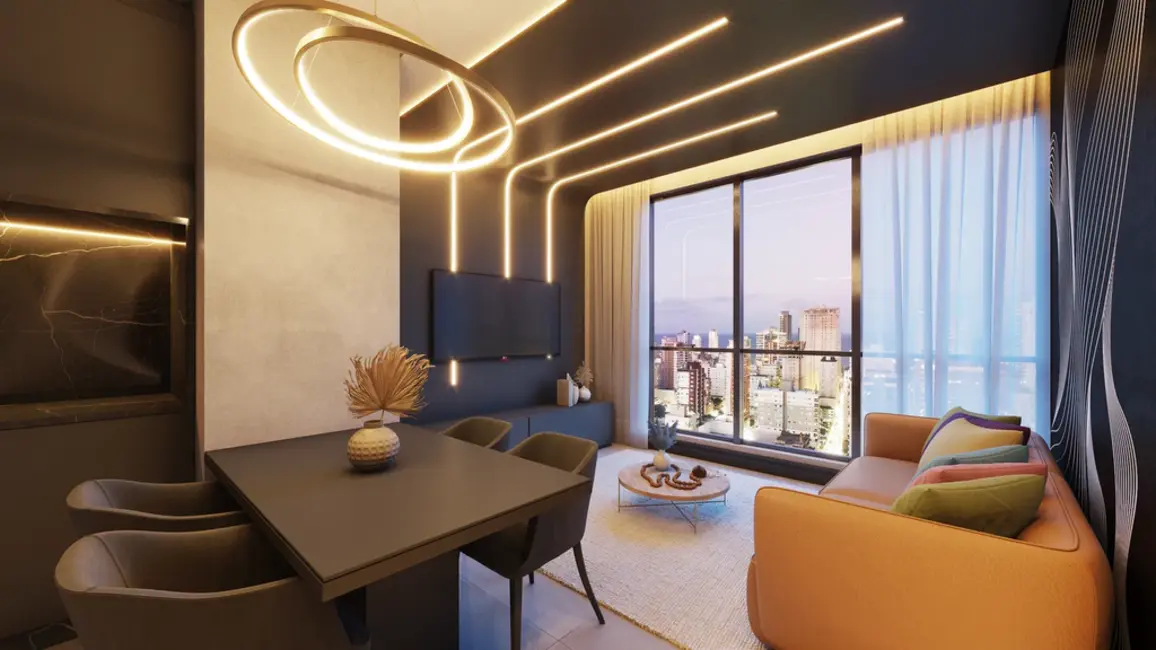 Foto 5 de Apartamento com 1 quarto à venda, 45m2 em Meia Praia, Itapema - SC