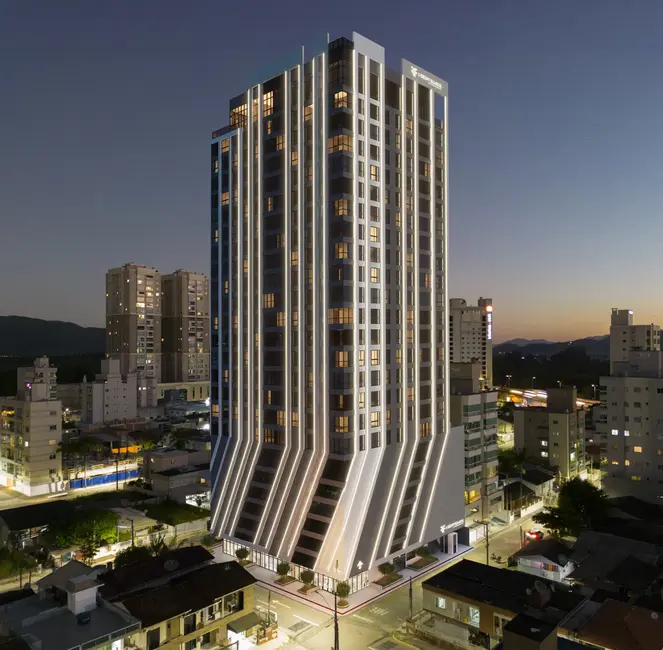 Foto 2 de Apartamento com 1 quarto à venda, 45m2 em Meia Praia, Itapema - SC