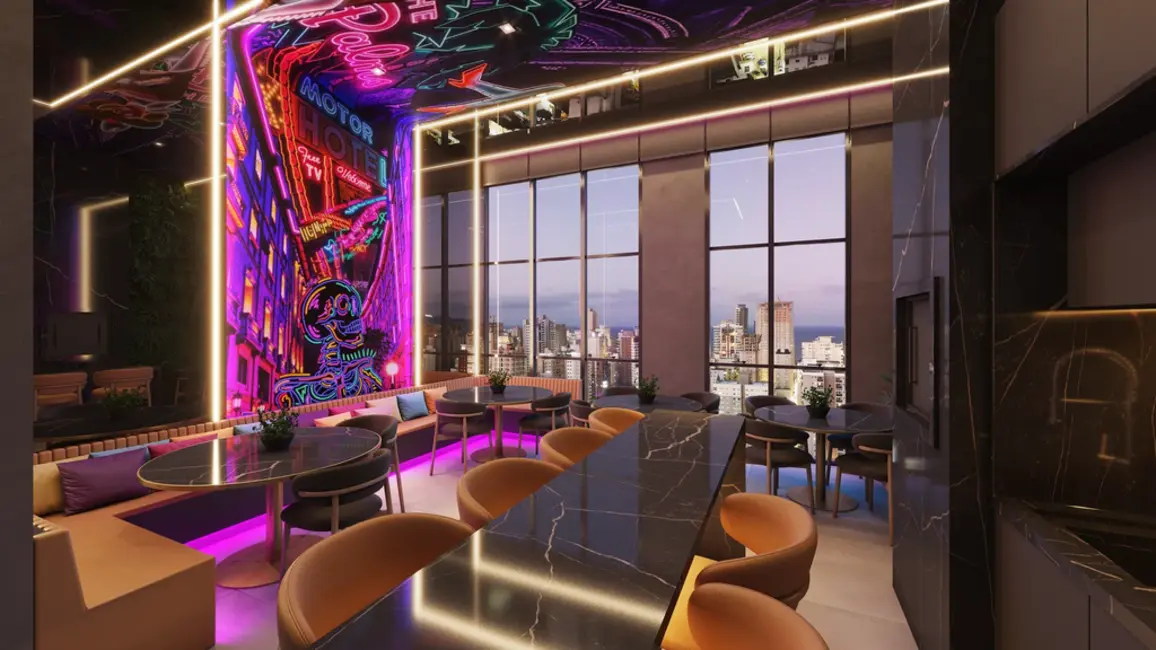 Foto 9 de Apartamento com 1 quarto à venda, 45m2 em Meia Praia, Itapema - SC