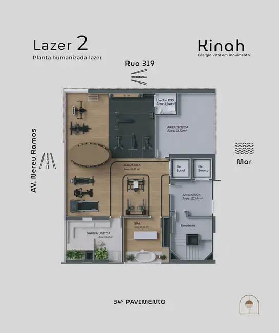 Foto 7 de Apartamento com 3 quartos à venda, 265m2 em Meia Praia, Itapema - SC