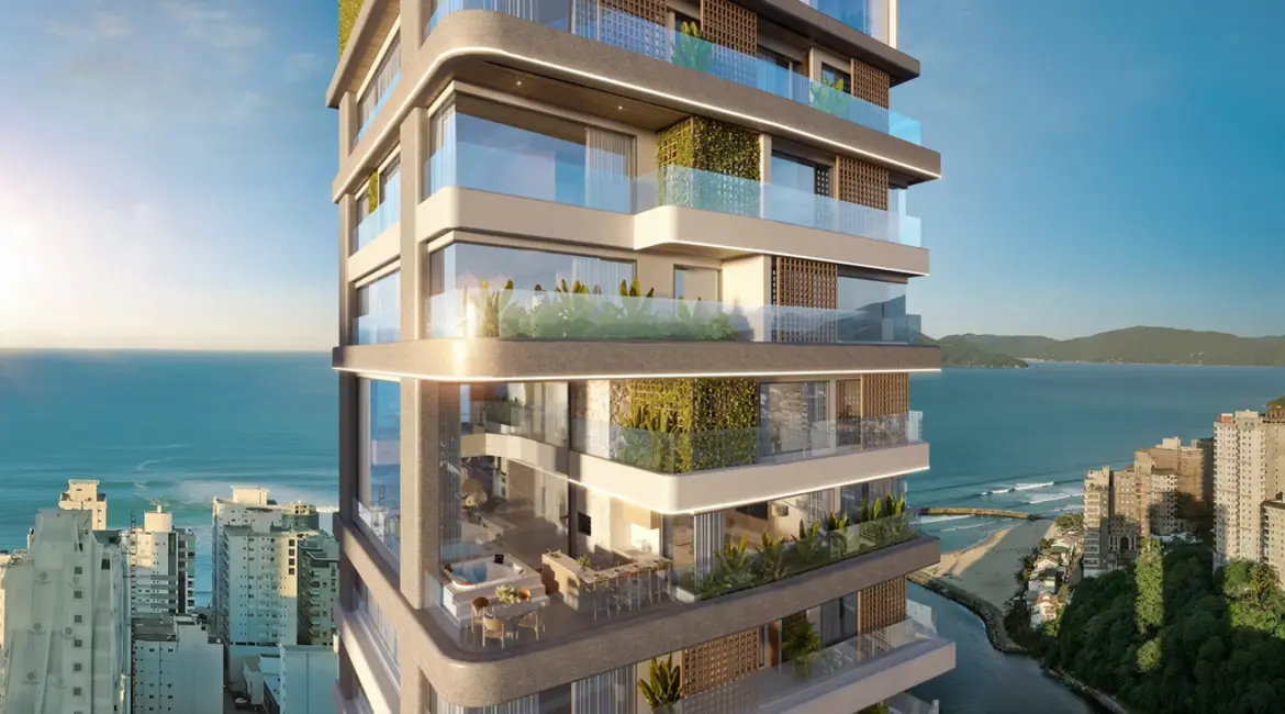 Foto 4 de Apartamento com 3 quartos à venda, 265m2 em Meia Praia, Itapema - SC