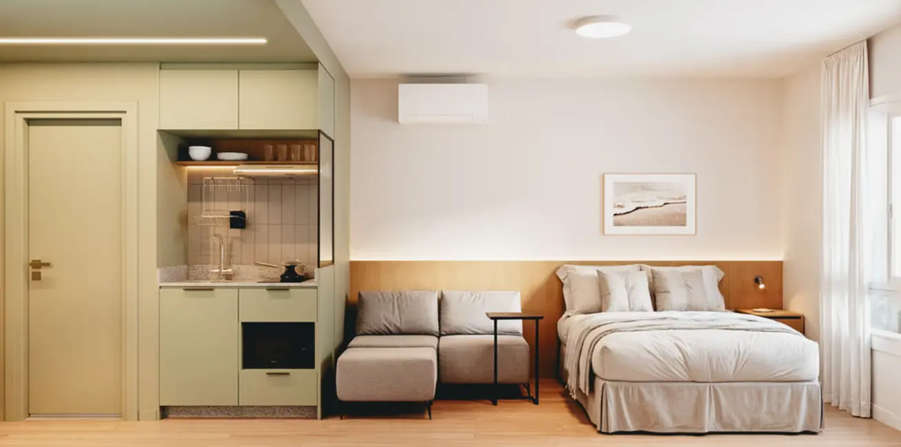 Apartamento com 1 quarto à venda, 26m2 em Centro, Itajai - SC - imagem 9 Foto 9 de Apartamento com 1 quarto à venda, 26m2 em Centro, Itajai - SC