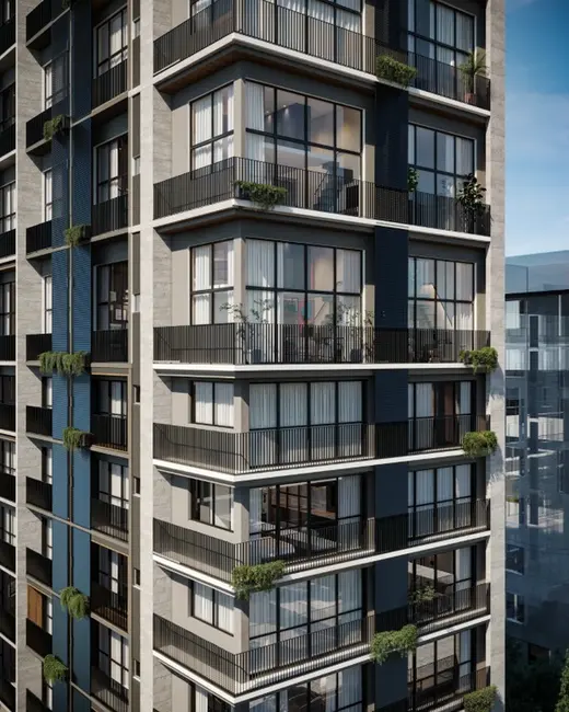 Foto 4 de Apartamento com 1 quarto à venda, 35m2 em Centro, Curitiba - PR