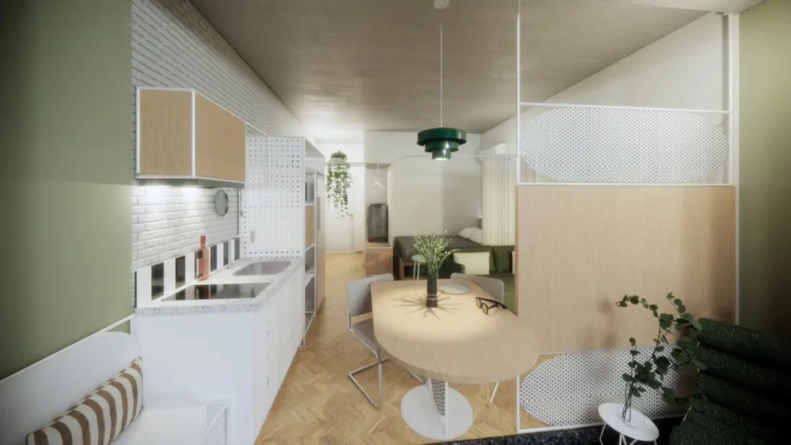 Foto 8 de Apartamento com 1 quarto à venda, 26m2 em Curitiba - PR