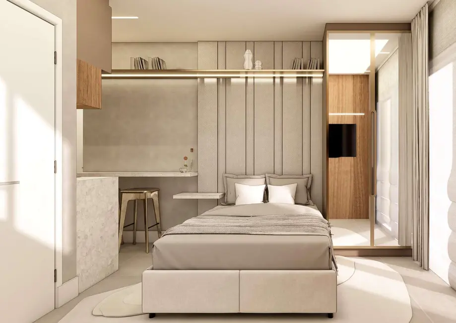 Foto 7 de Apartamento com 1 quarto à venda, 28m2 em Alto da Glória, Curitiba - PR