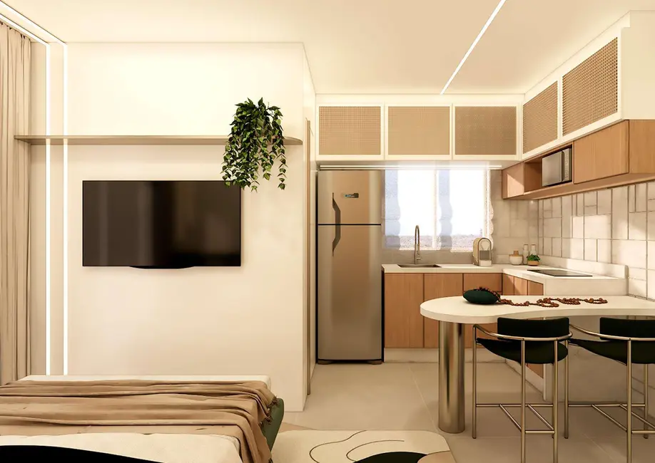 Foto 6 de Apartamento com 1 quarto à venda, 16m2 em Alto da Glória, Curitiba - PR