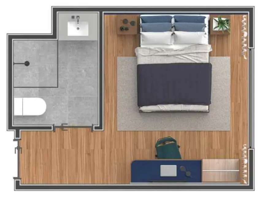 Foto 5 de Apartamento com 1 quarto à venda, 17m2 em Vila Mariana, São Paulo - SP