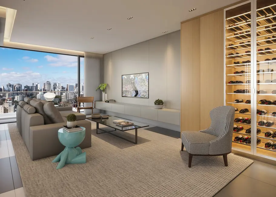 Foto 9 de Apartamento com 4 quartos à venda, 303m2 em Bigorrilho, Curitiba - PR