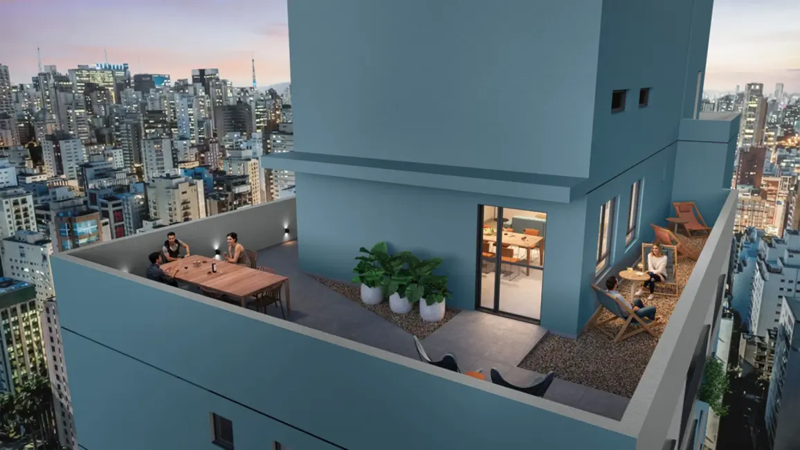 Foto 4 de Apartamento com 2 quartos à venda, 41m2 em Santa Cecília, São Paulo - SP