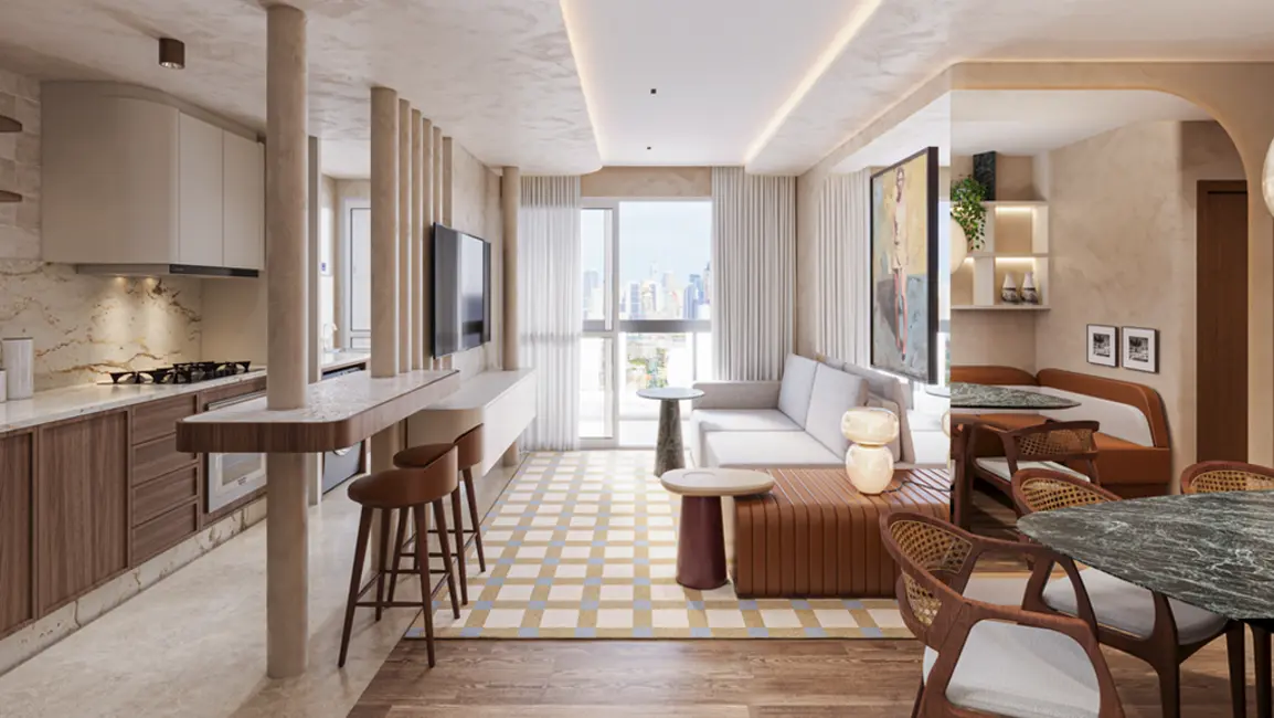 Foto 8 de Apartamento com 3 quartos à venda, 84m2 em Água Verde, Curitiba - PR