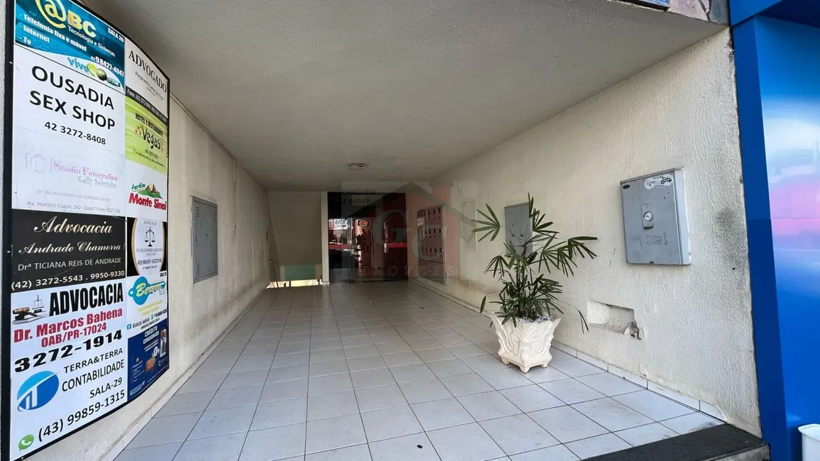 Foto 1 de Sala Comercial à venda e para alugar, 35m2 em Centro, Telemaco Borba - PR
