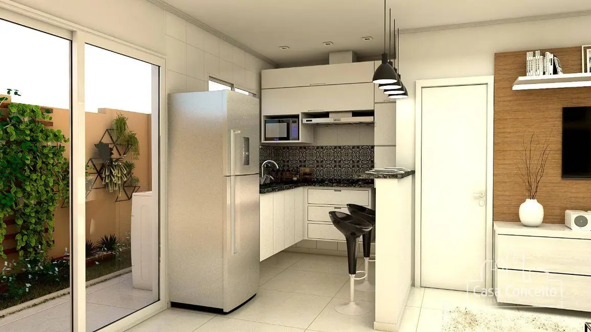 Foto 4 de Casa de Condomínio com 2 quartos à venda, 63m2 em Jardim Guarujá, Sorocaba - SP