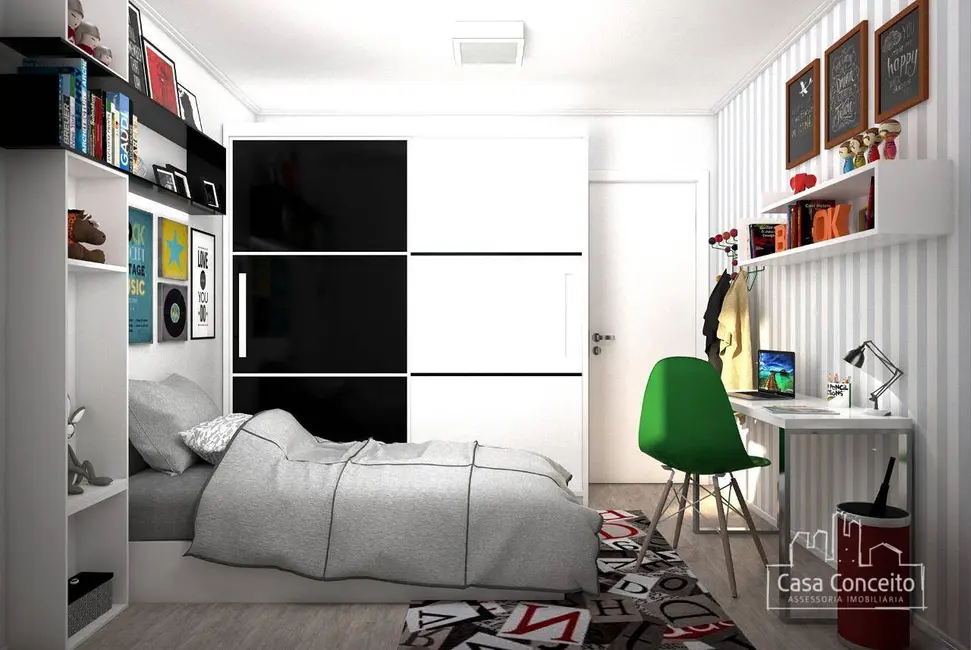 Foto 8 de Casa de Condomínio com 2 quartos à venda, 63m2 em Jardim Guarujá, Sorocaba - SP