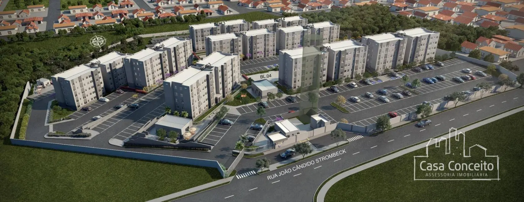 Foto 7 de Apartamento com 2 quartos à venda, 41m2 em Jardim Araújo, Votorantim - SP