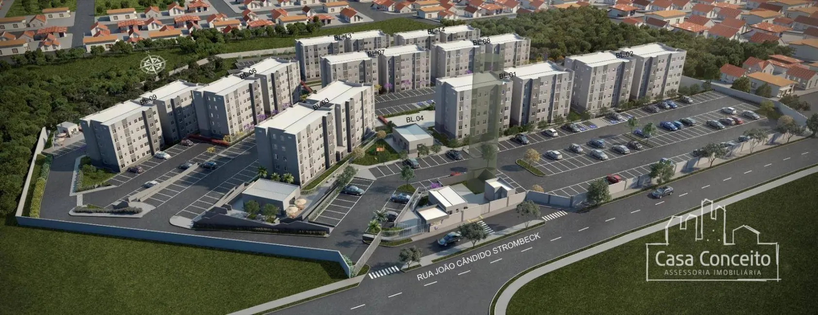 Foto 7 de Apartamento com 2 quartos à venda, 41m2 em Jardim Araújo, Votorantim - SP