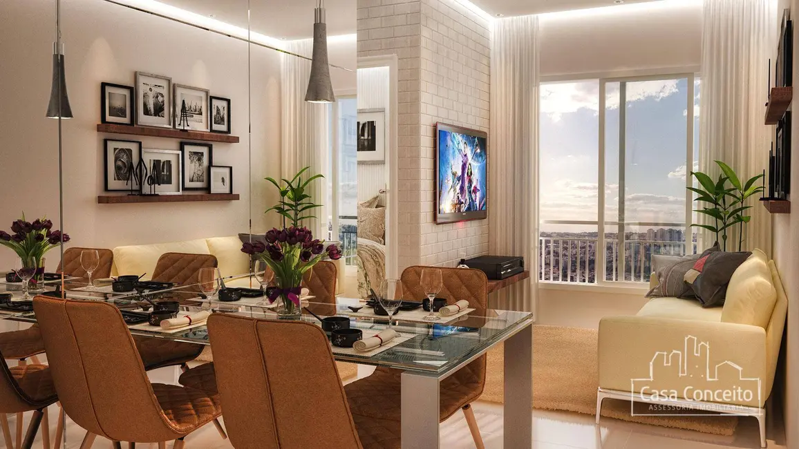 Foto 4 de Apartamento com 2 quartos à venda, 45m2 em Lopes de Oliveira, Sorocaba - SP