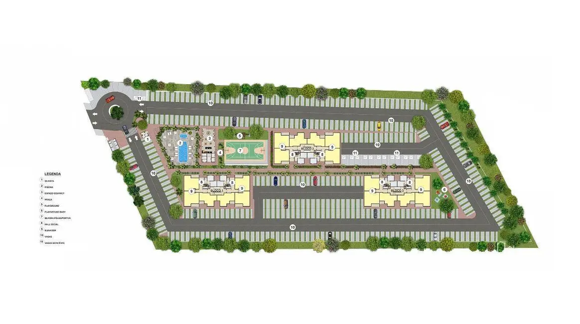 Apartamento com 2 quartos à venda, 48m2 em Jardim das Estrelas, Sorocaba - SP - imagem 3 Foto 3 de Apartamento com 2 quartos à venda, 48m2 em Jardim das Estrelas, Sorocaba - SP