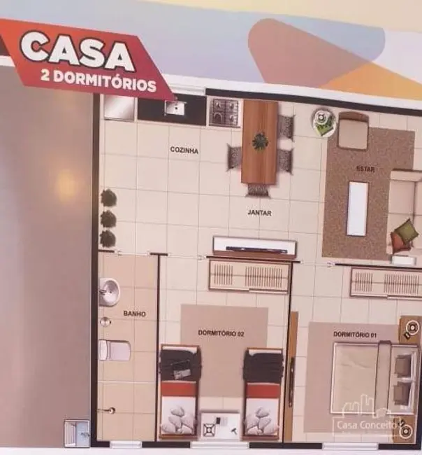 Foto 4 de Casa de Condomínio com 2 quartos à venda, 1227m2 em Lopes de Oliveira, Sorocaba - SP