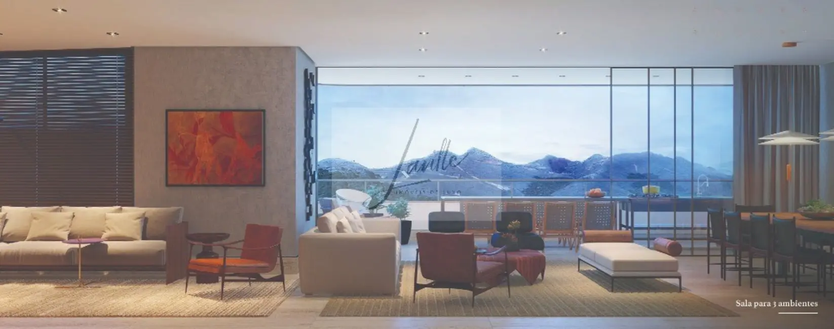 Foto 5 de Apartamento com 4 quartos à venda, 377m2 em Vale do Sereno, Nova Lima - MG