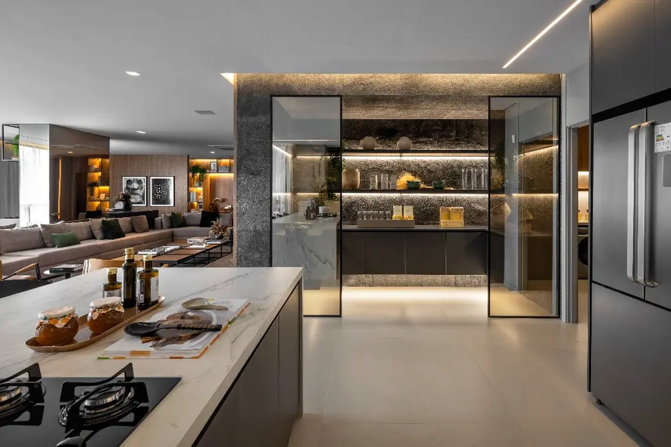 Apartamento com 4 quartos à venda, 237m2 em Vila da Serra, Nova Lima - MG - imagem 8 Foto 8 de Apartamento com 4 quartos à venda, 237m2 em Vila da Serra, Nova Lima - MG