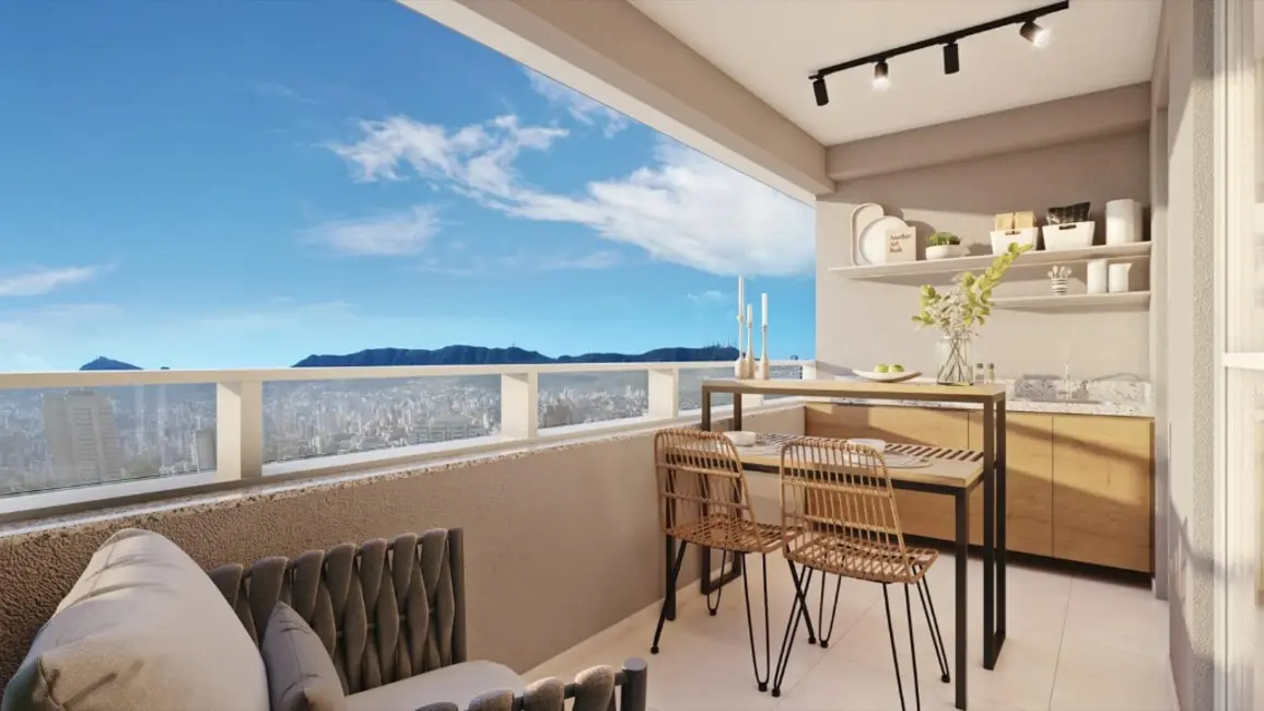 Apartamento com 2 quartos à venda, 58m2 em São Bento, Belo Horizonte - MG - imagem 4 Foto 4 de Apartamento com 2 quartos à venda, 58m2 em São Bento, Belo Horizonte - MG