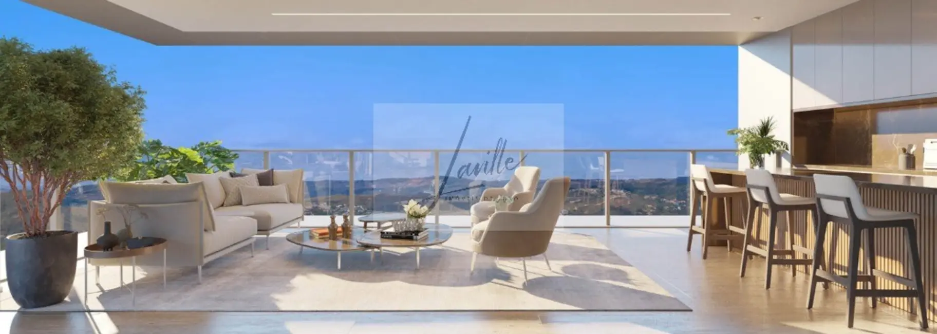 Apartamento com 4 quartos à venda, 237m2 em Vila da Serra, Nova Lima - MG - imagem 8 Foto 8 de Apartamento com 4 quartos à venda, 237m2 em Vila da Serra, Nova Lima - MG