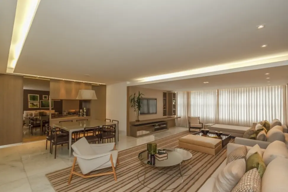 Foto 1 de Apartamento com 4 quartos à venda, 180m2 em Sion, Belo Horizonte - MG