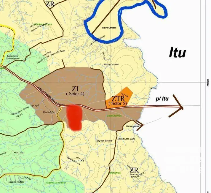 Foto 2 de Sala Comercial à venda, 187000m2 em Porto Feliz - SP