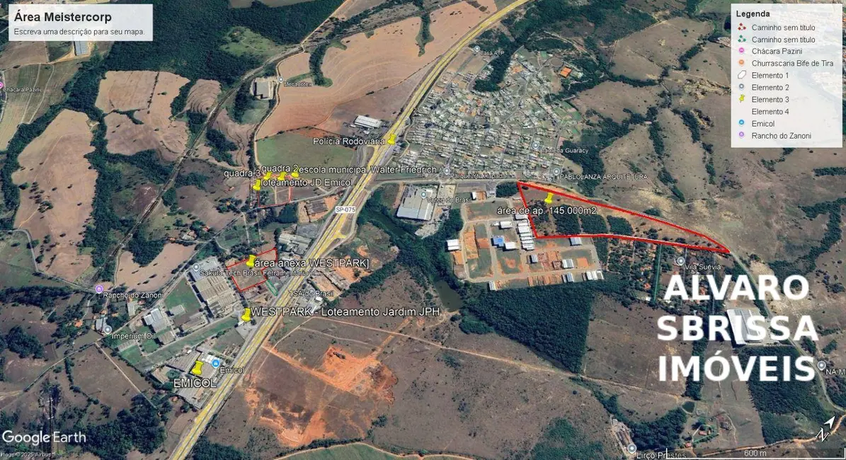 Foto 2 de Terreno / Lote à venda, 147m2 em Itu - SP