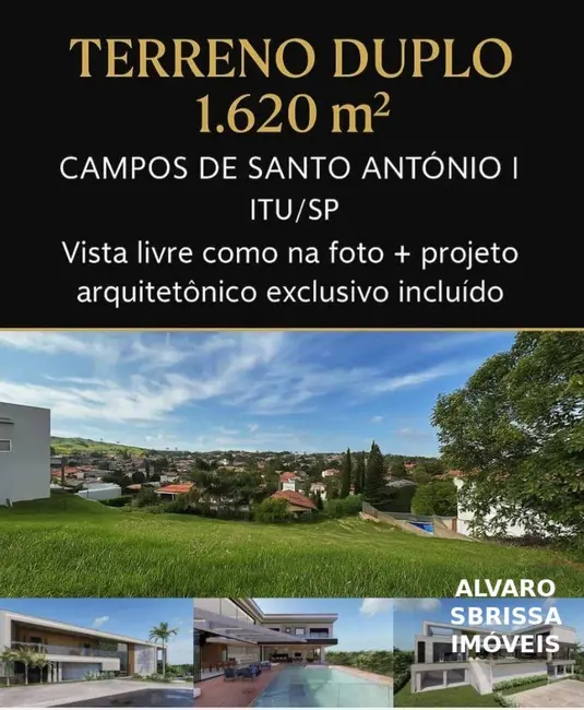 Foto 3 de Terreno / Lote à venda, 1620m2 em Itu - SP