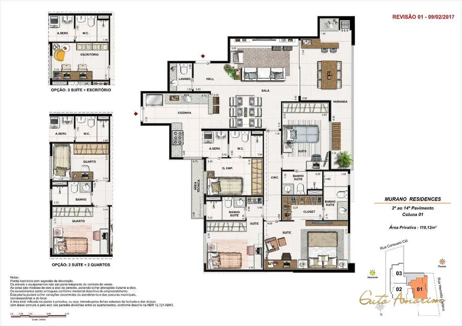 Foto 19 de Apartamento com 3 quartos à venda, 96m2 em Centro, Nova Iguacu - RJ