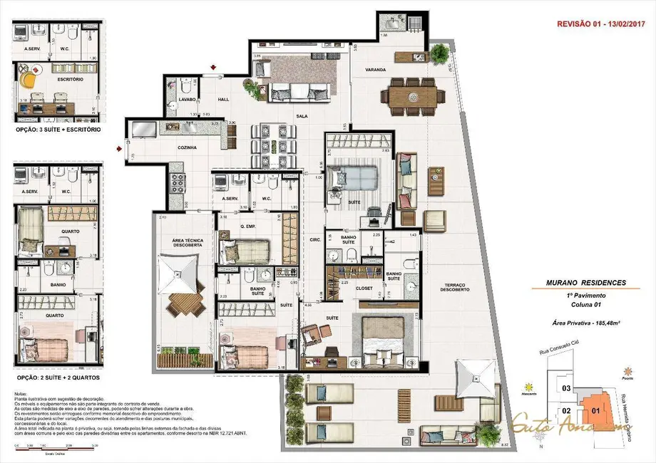 Foto 18 de Apartamento com 3 quartos à venda, 96m2 em Centro, Nova Iguacu - RJ
